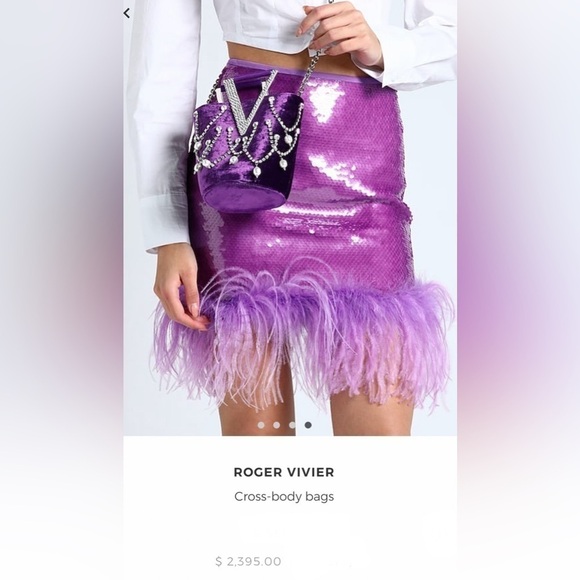 ROGER VIVIER
Cross-body bag Limited Edition super glamorous bag for sale NWT+BOX - Picture 7 of 13